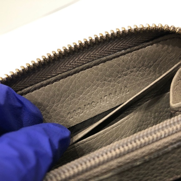 Gucci Grey Soho Interlocking G Zip Around Long Wallet Sku#84491 (Gently used) - Picture 16 of 16